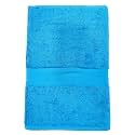 Bombay Dyeing Santino Premium Large Bath Towel - 100% Cotton, 550 GSM, Aqua Blue (75x150 cm)