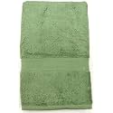 Bombay Dyeing Santino Premium Large Bath Towel - 100% Cotton, 550 GSM, Bottle Green (75x150 cm)