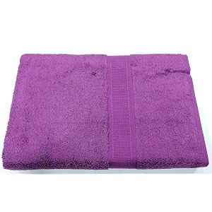 bombay dyeing santino premium silky cotton bath towel large purple