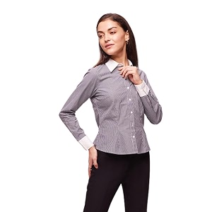 Bombay High Womens Solid Slim Fit Shirt