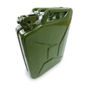BOMBAY MS Heavy Duty 20L Mild Steel Jerry Can Fuel Petrol Diesel Oil Storage Container 20 L Fuel Can