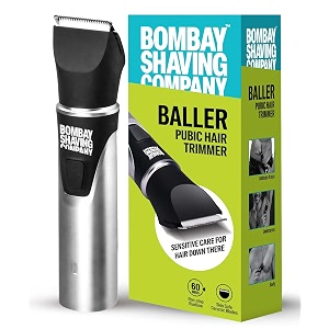 bombay shaving company balls trimmer  pubic hair trimmer and body groomer for men  private part trimmer men  waterproof ipx6 baller new model