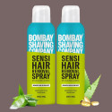 BOMBAY SHAVING COMPANY Hair Removal Spray-Painless & Irritation Free Spray (200 ml)*2 Spray (400 g, Set of 2)