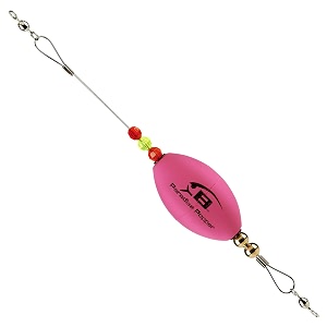 bomber lures paradise popper oval fishing lure pink