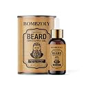 BOMBZOLY Beard Growth Oil for Men – 30ml Fast Beard Growth, Thicker &amp; Fuller Beard Nourishes &amp; Strengthens Patchy Beard, Chemical-Free Beard Oil (200 g)