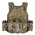 BOMTURN Tactical Vest for Men Quick Release Laser-Cutting Modular Vest for Outdoor