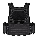 BOMTURN Tactical Vest for Men Quick Release Laser-Cutting Modular Vest for Outdoor