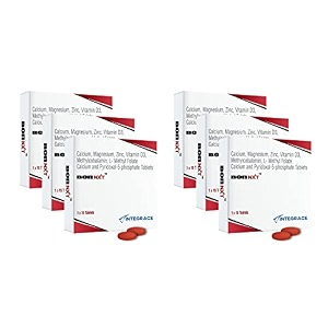 bon nxt multivitamin  90 tablets 6 packs  15 tablets  boosts immunity improves bone health  contains zinc advanced calcium magnesium vitamin d3 vitamin b12 amp folic acid  daily supplement for men and women
