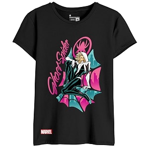Bon Organik Womens Cartoon Regular Fit T-Shirt