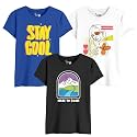 Bon Organik Women39s Cartoon Regular Fit T-Shirt