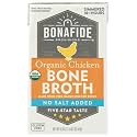 Bonafide Provisions, Bone Broth Chicken No Salt Added Organic, 16.9 Ounce