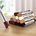Boncart Wood Filler Sticks,12 Colors Wood Wax Crayons
