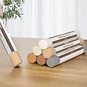 Boncart Wood Filler Sticks, 6 Colors Wood Wax Crayons