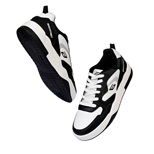 Bond Street Mens White Olive Casual