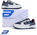 Bond Street Mens Blue Brown Casual