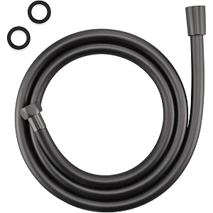 boniry pvc smooth shower hose replacement extra long 15 meter flexible pvc shower hose for handheld shower long shower head hose extension shower hoses grey