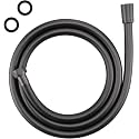 Boniry PVC Smooth Shower Hose Replacement, Extra Long 1.5 Meter Flexible PVC Shower Hose for Handheld Shower, Long Shower Head Hose Extension, Shower Hoses Grey