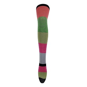 bonjour women39s cotton thigh high socks bro595_multicoloured_free