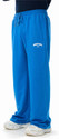 Bonkers Corner Men Solid Blue Track Pants