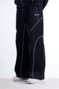 Bonkers Corner Men Striped Black Track Pants