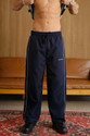 Bonkers Corner Solid Men Blue Track Pants