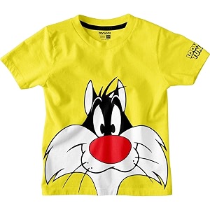 BONKIDS Boys Printed Regular Fit T-Shirt