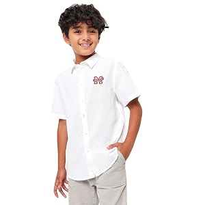 bonkids boy39s printed regular fit shirt