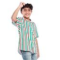 BONKIDS Boy's Printed Regular Fit Shirt