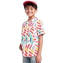 BONKIDS Boy's Printed Regular Fit Shirt