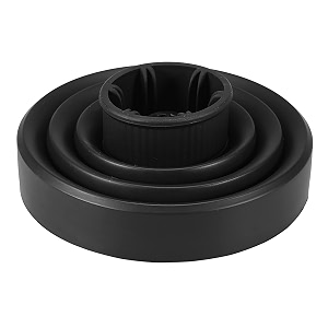 bonnet hood hair dryer attachment hood bonnet for hand held hair dryer hair blower diffuser foldable cover styling hairdressing toolblack