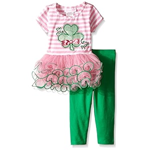 bonnie baby baby girls39 shamrock tutu playwear set