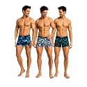 BONO Men Cotton Blend Printed Trunk Combo