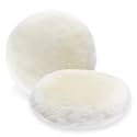 Bonsicoky 6 Inch Wool Buffing Pads, Pack of 2