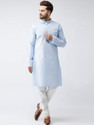bontebok Men Cotton Blend Kurta Churidar Set