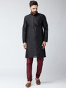 bontebok Men Silk Blend Kurta Churidar Set