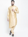 bontebok Men Pure Silk Kurta Churidar Set