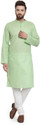 bontebok Men Cotton Blend Kurta Churidar Set
