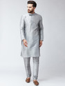 bontebok Men Silk Blend Kurta Churidar Set