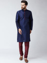 bontebok Men Silk Blend Kurta Churidar Set