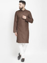 bontebok Men Cotton Blend Kurta Pyjama Set