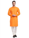 bontebok Men Cotton Blend Kurta Pyjama Set