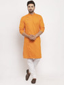 bontebok Men Cotton Blend Kurta Pyjama Set