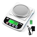 Bonvoisin Lab Scale 1000g x 0.01g Precision Electronic Scientific Scale Analytical Balance for Laboratory Jewelry Kitchen Industry