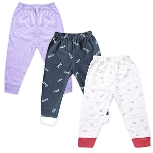 the boo boo club boy39s and girl39s cotton printed pyjama pack of 3 - mix print multi red flamingo 2 years-3 years  suitable for light winters