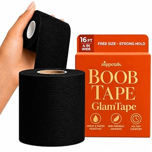 boob tape for large breasts  strong adhesive breast lift tape  invisible body tape for push up amp shape  sweatproof amp skin-friendly boobtape