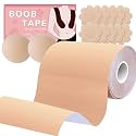 Boobtape for Large Breast Lift 6 inch, Plus Size Boobs Tape Cream