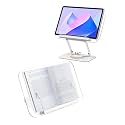 Book Stand, Tabletop, Reading Stand, 360° Rotation, For Drawing, Adjustable Angle/Height, Study, Drafting, Learning, Reading Stand, Foldable, Compact, Textbook, Sheet Music, Magazine, Cookbook,