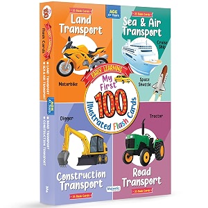 THE BOOK TREE Transport Vehicle Flashcards