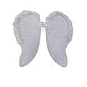 BookMyCostume White Fairy angel &amp; Butterfly Wings for Kids | Fancy Dress Costume Accessory for Girls | Fairy Wings for Girls for Theme Parties, Stage Shows &amp; School Functions