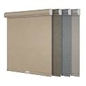 Boolegon Blackout Roller Shades for Windows, Beige, Custom Size